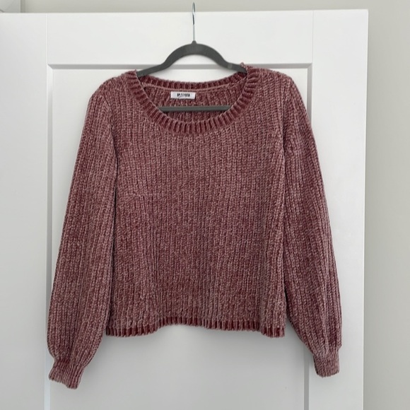 BB Dakota Sweaters - BB Dakota chenille sweater